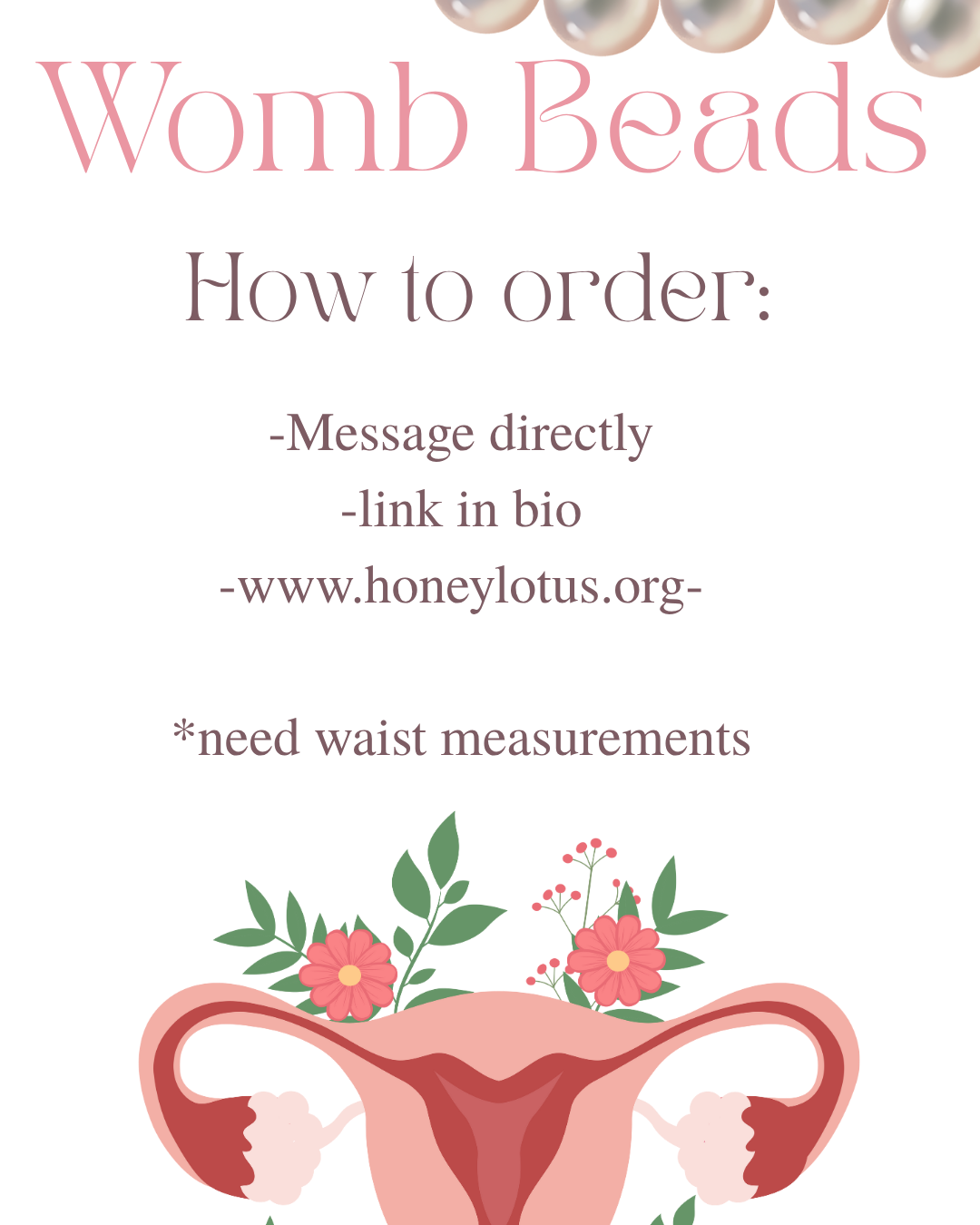 Womb beads