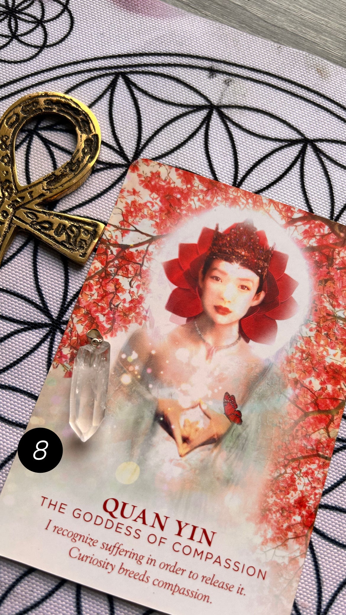 🌸 Lemurian Talisman Necklace – Limited Edition (11 only)