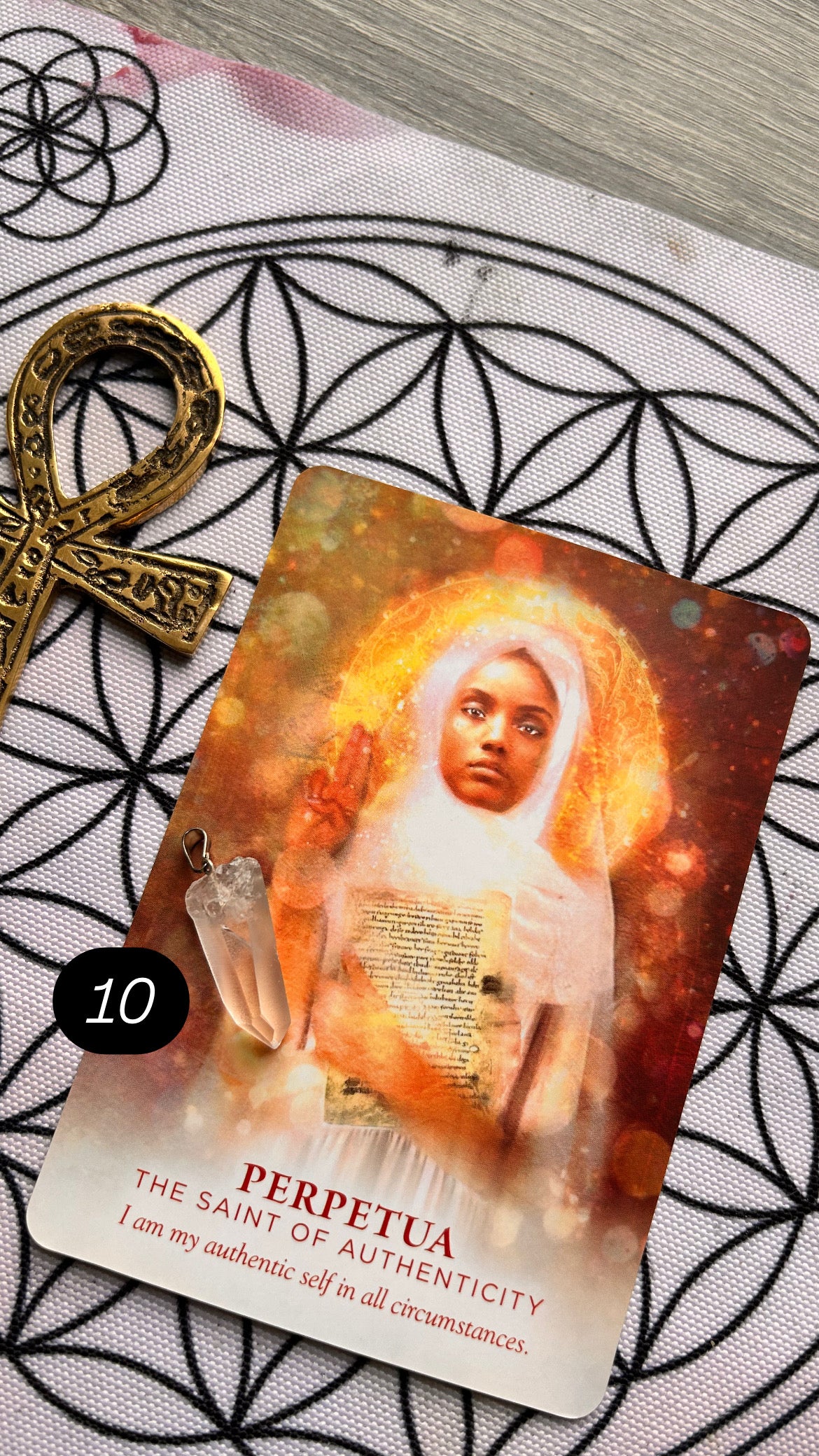 🌸 Lemurian Talisman Necklace – Limited Edition (11 only)