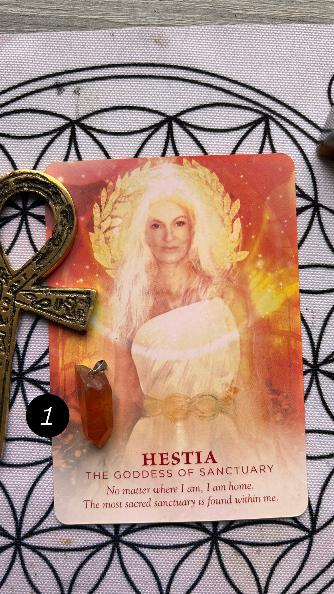 🌸 Lemurian Talisman Necklace – Limited Edition (11 only)