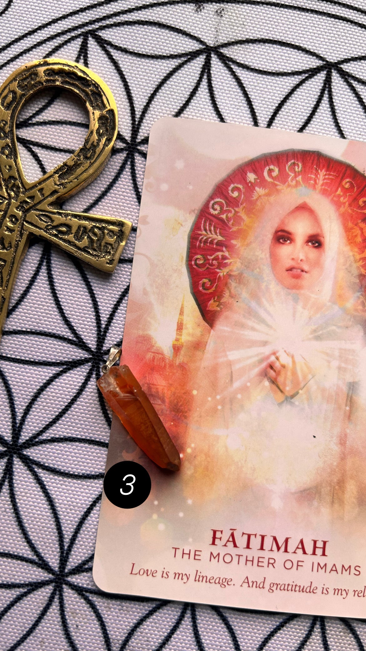 🌸 Lemurian Talisman Necklace – Limited Edition (11 only)