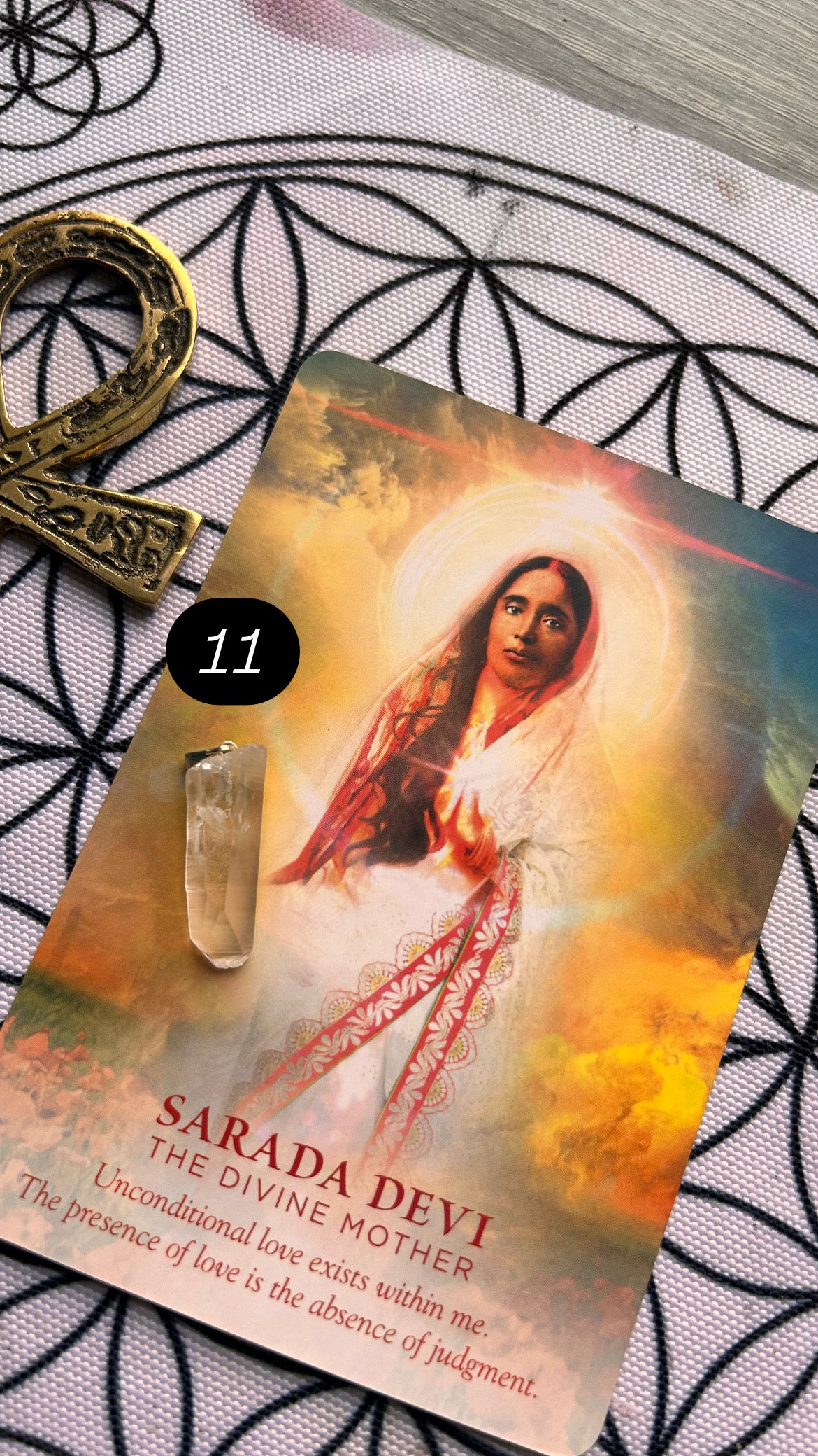 🌸 Lemurian Talisman Necklace – Limited Edition (11 only)