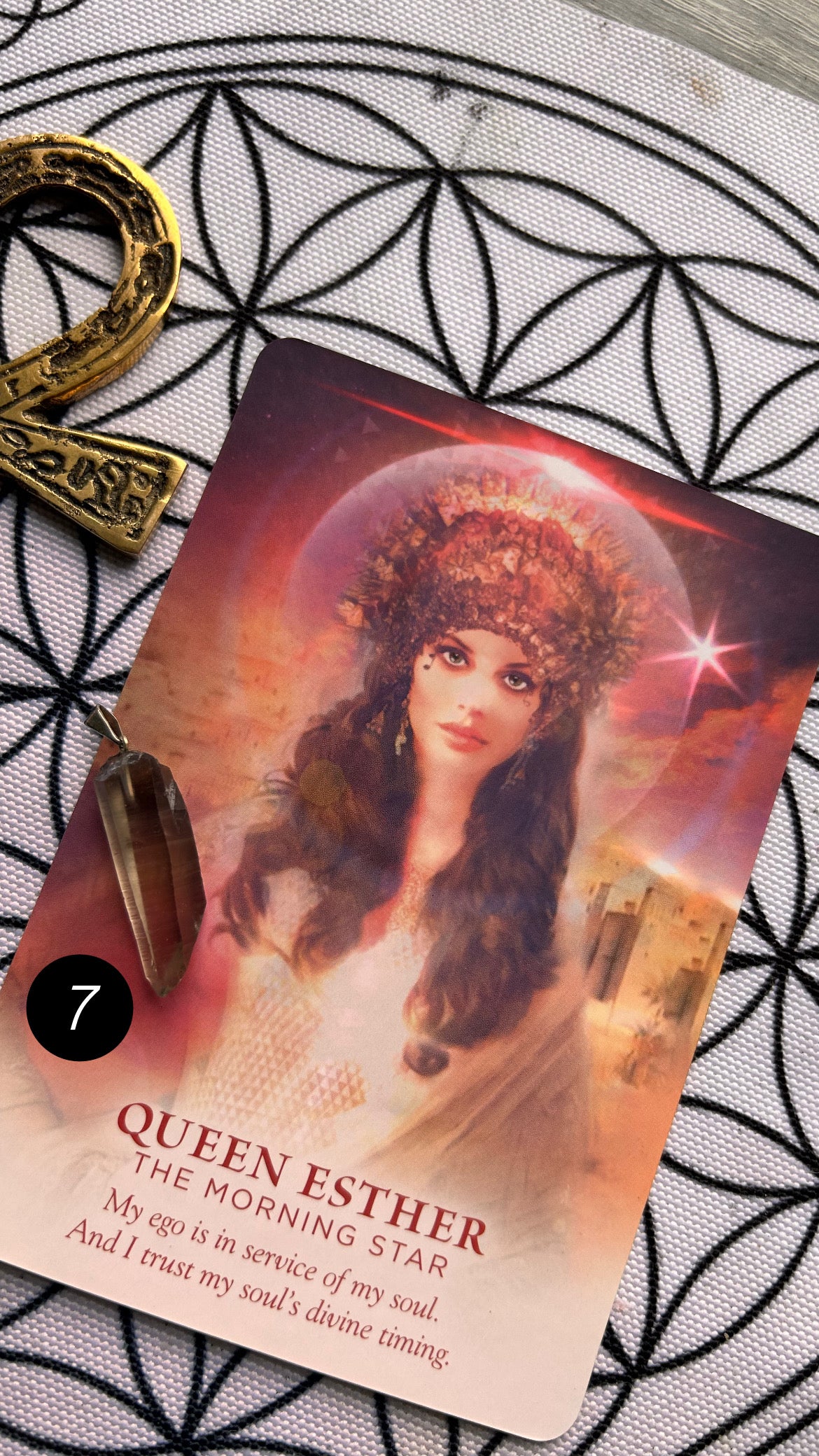 🌸 Lemurian Talisman Necklace – Limited Edition (11 only)