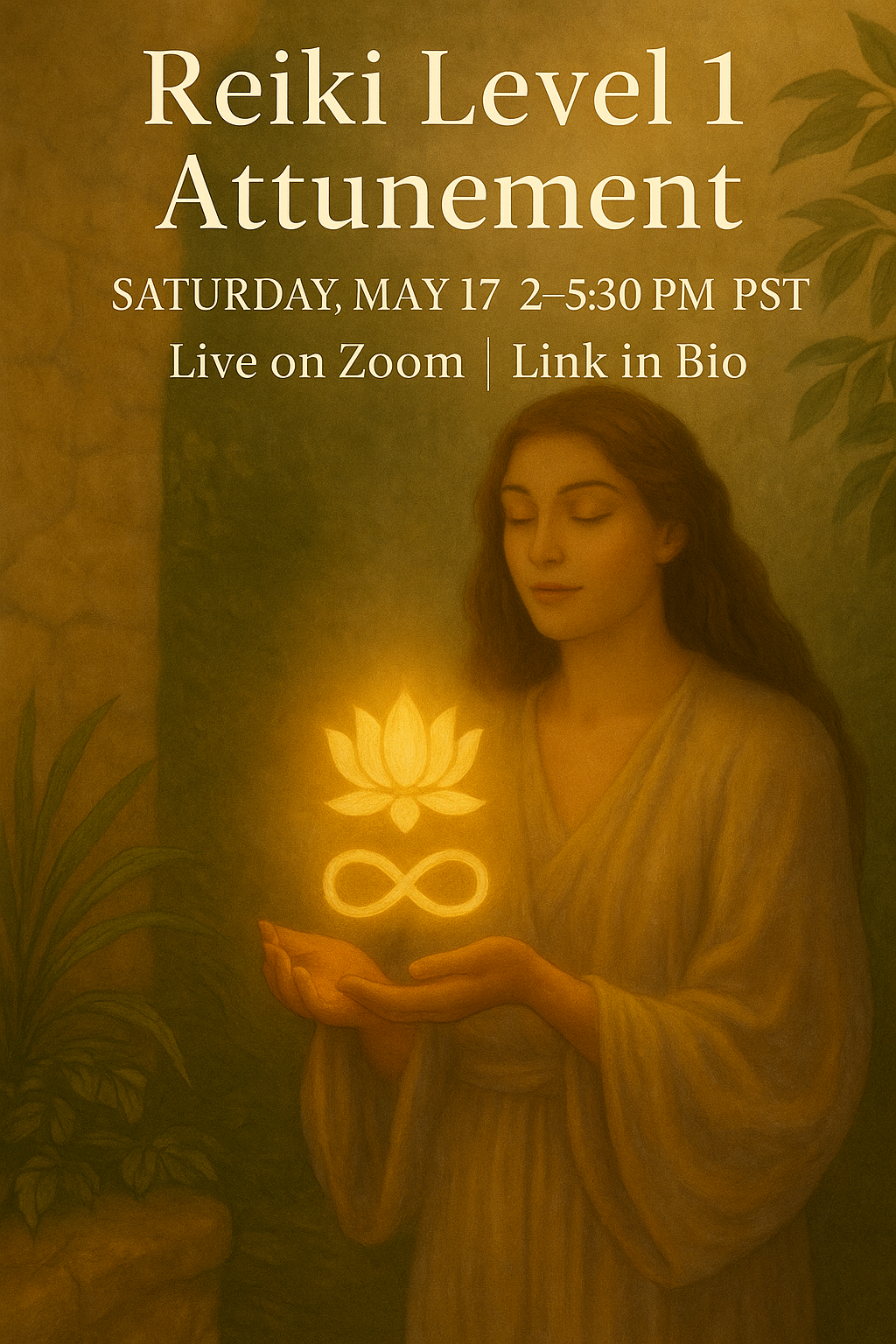 Reiki level 1 - virtual; RECORDING