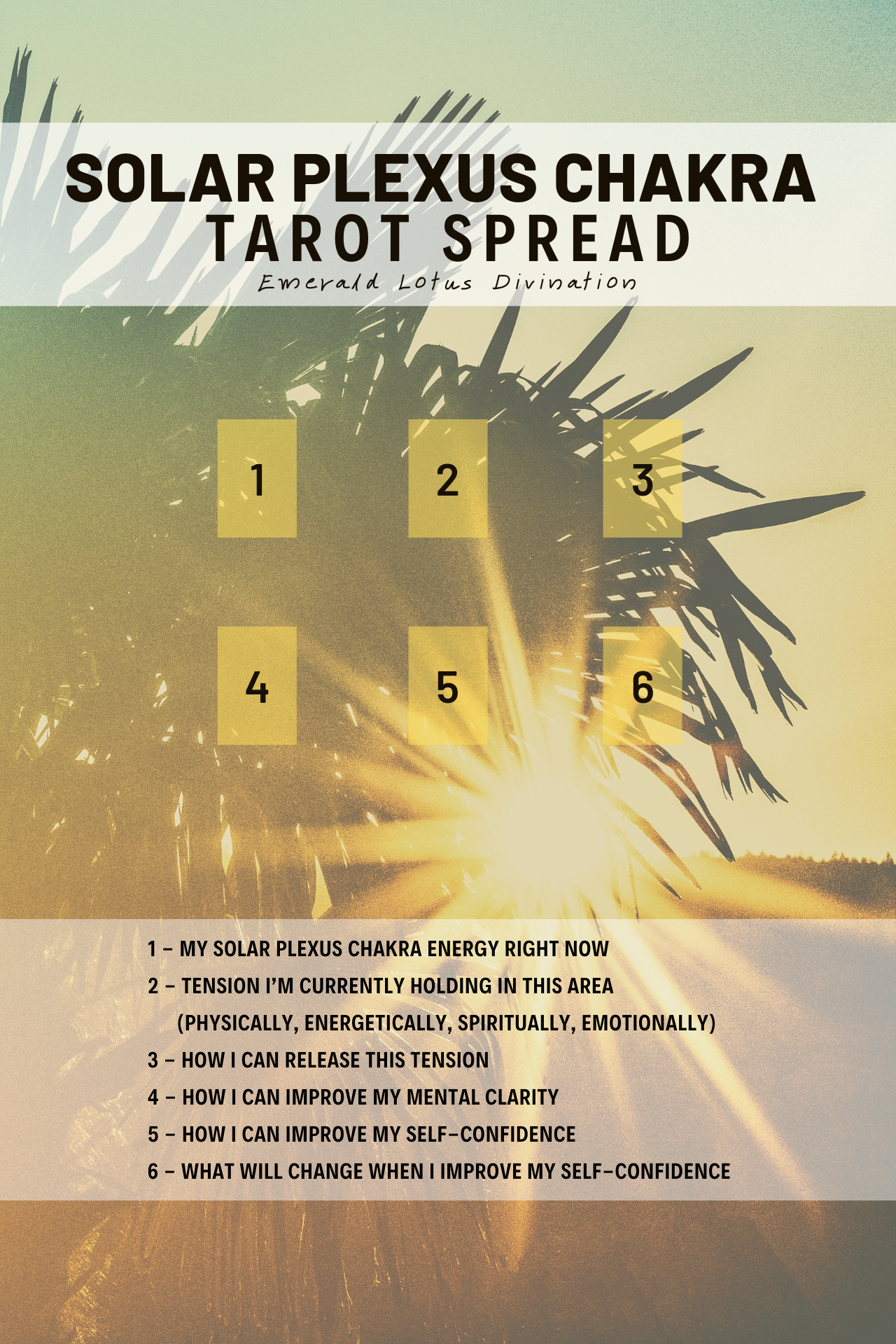 SOLAR plexus - tarot reading