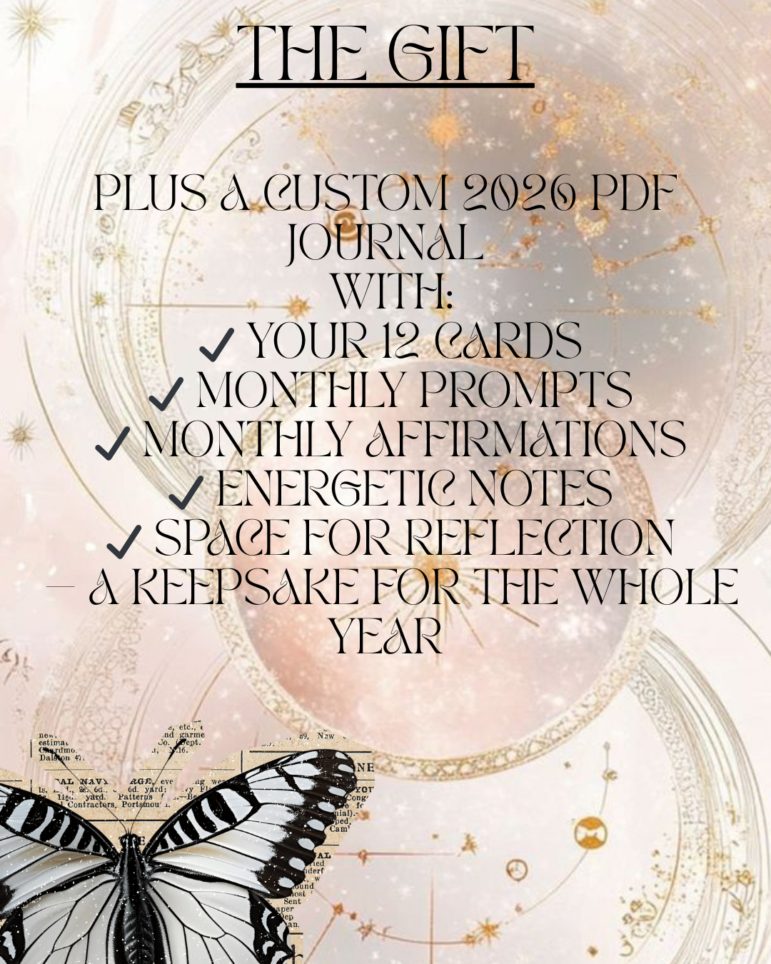 2026 Soul Map Ceremony; 12 card reading + energy clearing