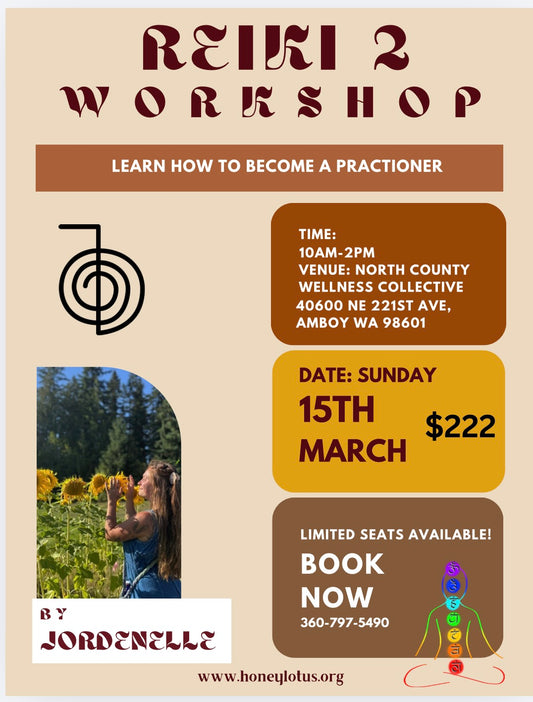 Reiki Level 2 workshop- March 15th