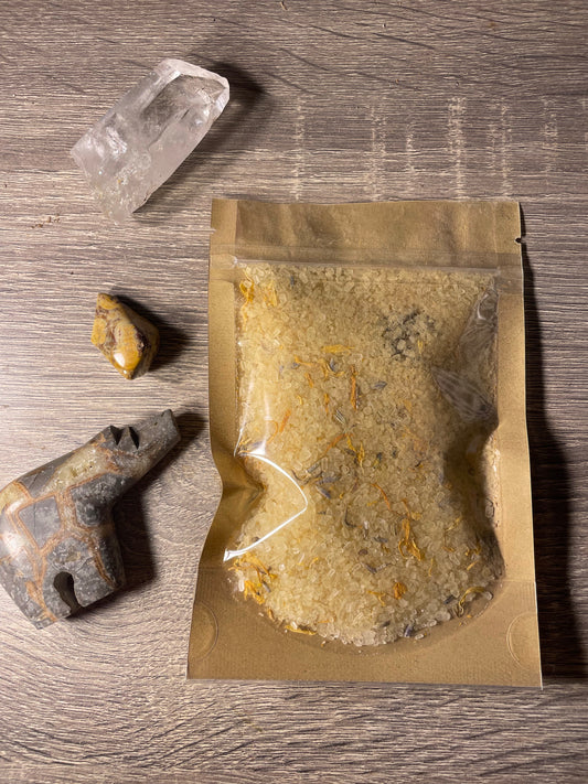 Golden light- bath salts